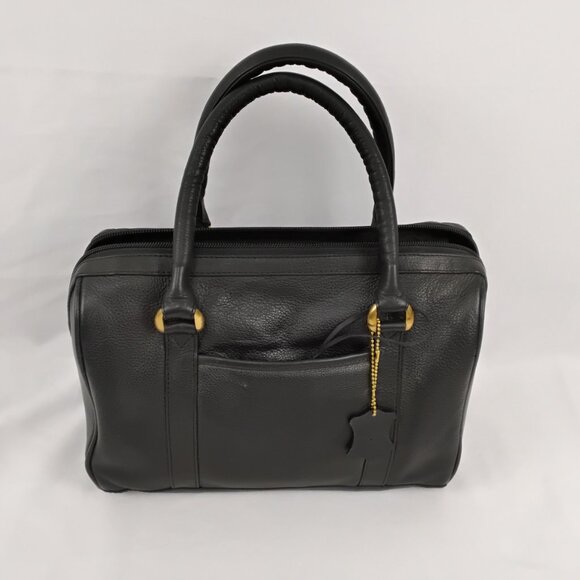 ILI New York Black Leather Satchel - super soft leather - NWT - Picture 7 of 9
